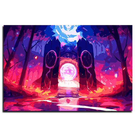 Mirror Gate - Metal Print