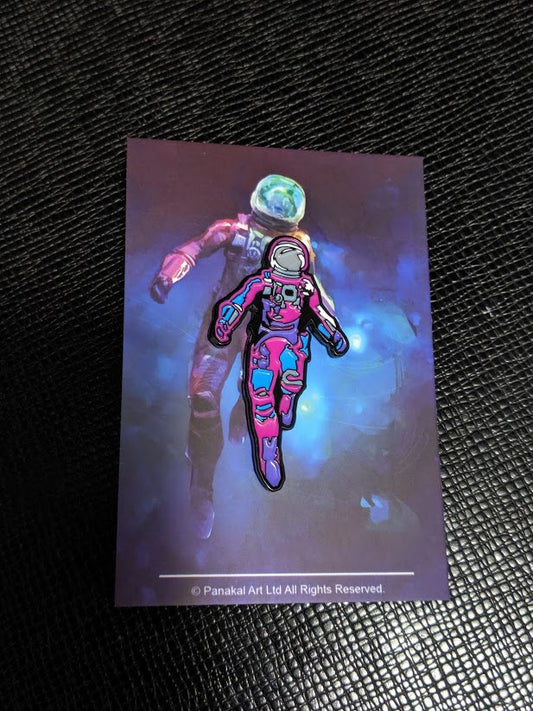 Keybinder Pin (Pink/Purple)