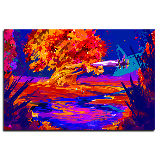 Tree of Divination - Metal Print
