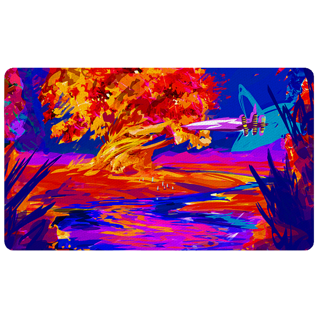 Tree of Divination - Playmat