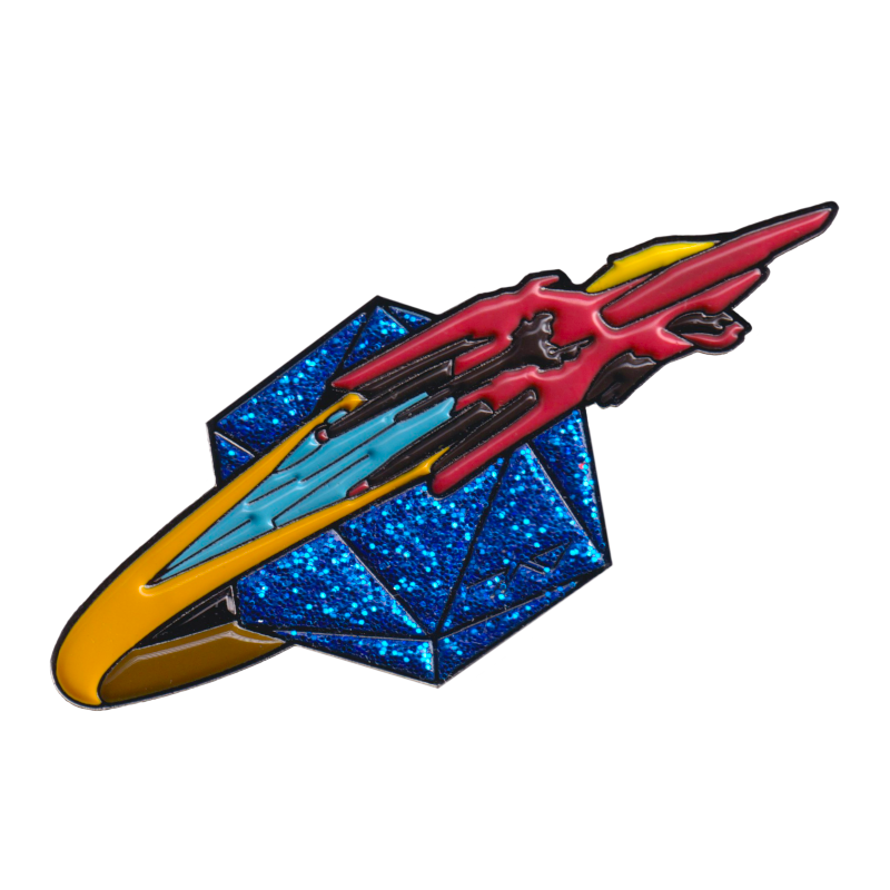 Spaceship Pin