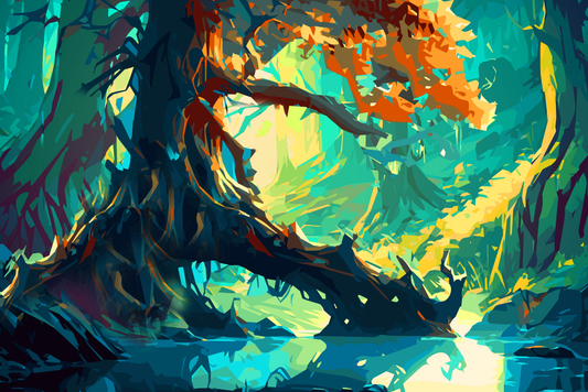 Wandering Woods - Metal Print
