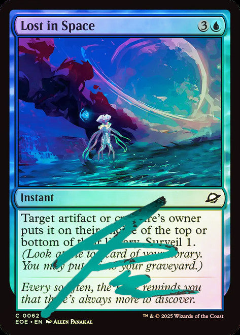 Lost in Space - Signed Magic Card