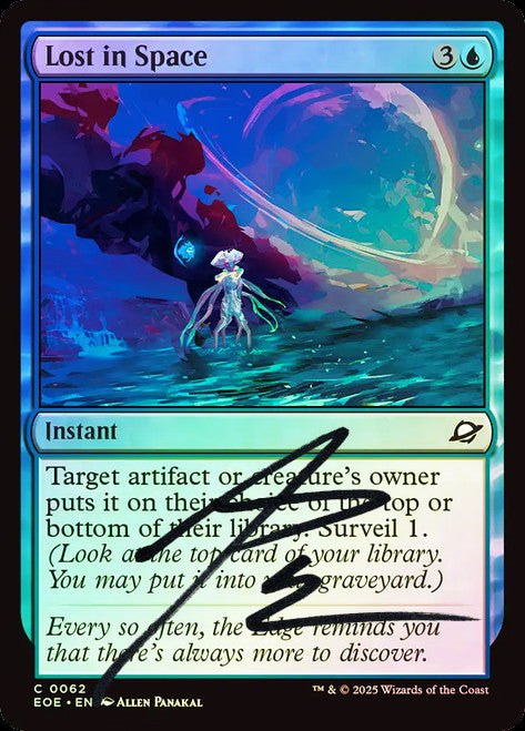 Lost in Space - Signed Magic Card