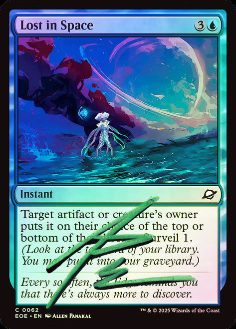Lost in Space - Signed Magic Card
