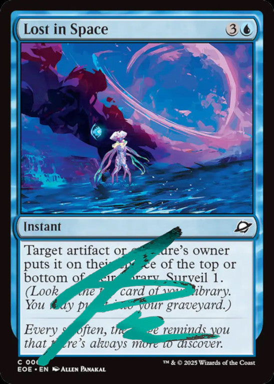 Lost in Space - Signed Magic Card