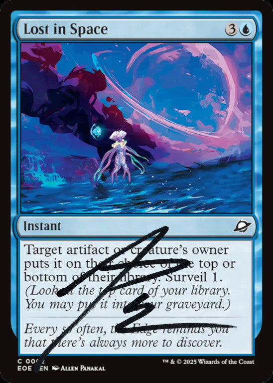 Lost in Space - Signed Magic Card