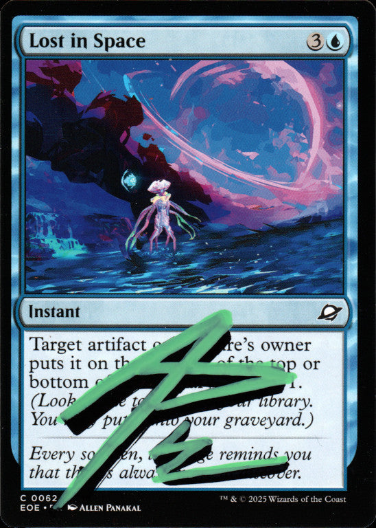 Lost in Space - Signed Magic Card